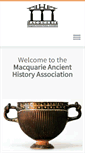 Mobile Screenshot of ancienthistory.com.au